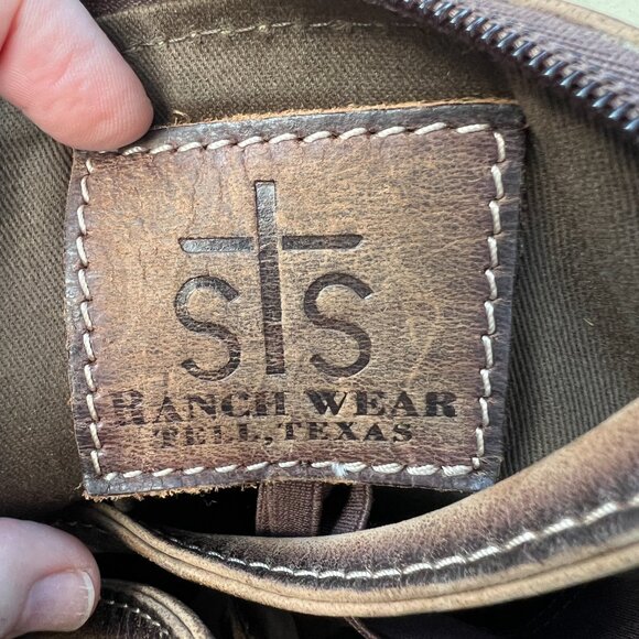 STS Ranchwear concealed carry bag Cowhide Wheezy made in Bell Texas USA - Picture 10 of 11